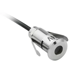 0.2w Star In-ground Light With 15mm Lamp Surface Cover Diameter, Model Pndm-0.2-15, Stainless Steel Square In-ground Light thumbnail-4