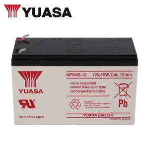 Yuasa Battery Np24-12 Lead-acid Maintenance-free 12v 24ah Special for Communication Equipment Room dc Screen and Ups Power Supply thumbnail-5