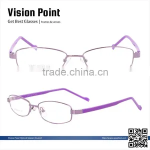 Metal Full-rim Fashion New Model Eyewear Optical Frame for Women thumbnail-1