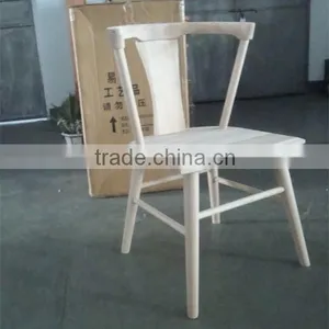 RCH-0728 Scandinavian Ash Wood Armrest Dining Chair thumbnail-1