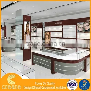 Best Quality Wooden Eyeglass Display Showcase Wall Mounted Cardboard Sunglasses Display Stand thumbnail-3