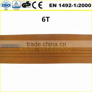 6T Flat Woven Lifting Straps thumbnail-3