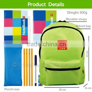 Custom Children Stationery Set Wholesale School Bags Supply for Primary thumbnail-3