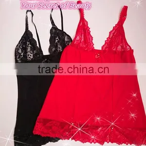 Sexy Hot Selling Lace Bra Transparent Lingerie, OEM Service Babydoll for Mature Women thumbnail-2