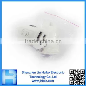 5V 2A MIni Dual USB Travel Charger Adapter for Car By Jin Huibo thumbnail-1