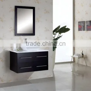 Dual Sink Bathroom Wooden Vanity X010 thumbnail-4