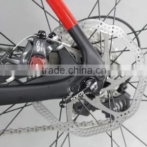 2015 ICAN Lightweight Carbon Complete Cyclocross Bike With Shima 6800 Disc thumbnail-5