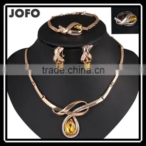 China Good Manufacturers,Gold Long Chain Jewelry Set Bridal Jewelry Sets thumbnail-1