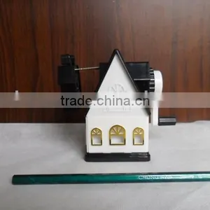 House Shaped Stylish Hand Crank Pencil Sharpener thumbnail-4