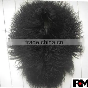 LONG LAMB FUR COLLAR thumbnail-1