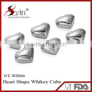 Amazon Hot Steel Whiskey Cubes Stainless Steel Reusable Ice Cube thumbnail-5