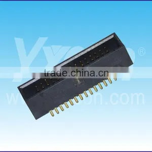 Dongguan Factory 1.27mm Pitch High Quality Dual Row Straight Box Header Connector thumbnail-3