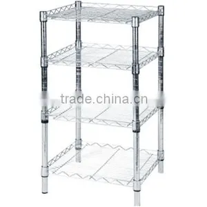 Factory Directly Selling Folding Wire Shelf Feature Wire Shelf System Display Rack thumbnail-5