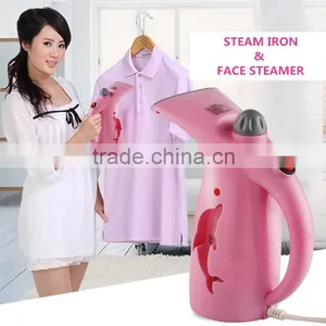220V Handy Electric Mini Travel Garment Steamer Iron thumbnail-1