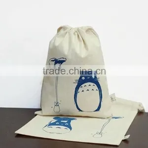 Customized Material,Logo and Size Eco-friendly Small Drawstring Bag thumbnail-5