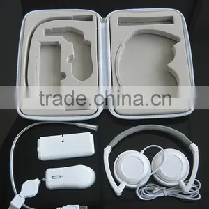 PS-C096 White Portable Travel Too Kits Set With White Wireless Mouse thumbnail-4