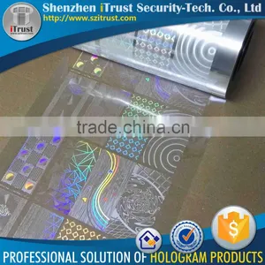 Chinese Self Adhesive Transparent BOPP Reflective Holographic Film thumbnail-2