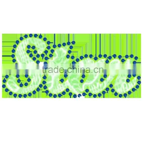 Hot Fix Lace Star With Rhinestone Design for Clothes thumbnail-1