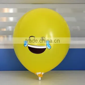 New Design Popular China Supplier Latex Balloon Wholesale Lovely Cute Emoji Balloon thumbnail-2