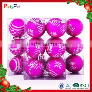 2015 Hot Sale Popular New Product Small Colorful Christmas Tree Hanging Ball thumbnail-1