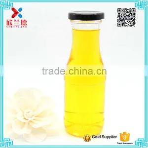Glass Drinking Bottle for Milk With Screw Metal Lid 200ml thumbnail-6