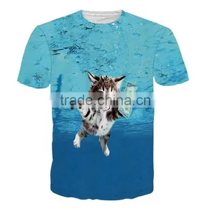 Wholesale Custom Logo 3d Sublimation Printed T-shirt,blank Printing 3d t Shirt From China Supplier's Choice thumbnail-2