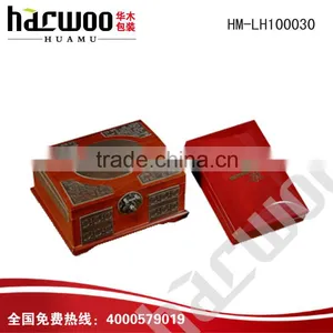 Charming Craft Wooden Tea Box With a Drawer thumbnail-1