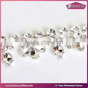 Closely Lined Rhinestone Cup Chain 2mm thumbnail-4