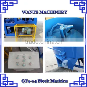 2015 Trade Assurance Export to Congo !! QT4-24 Africa Small Paver Block Machine Price thumbnail-6