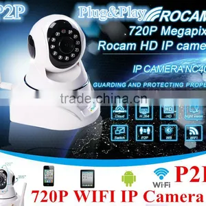 New Arrive 1.0 Megapixel Wireless IP Camera Wifi 720P Pan/Tilt 32GB Micro SD Card Slot and IR Cut 720P Mini P2P IP Camera Wifi thumbnail-1