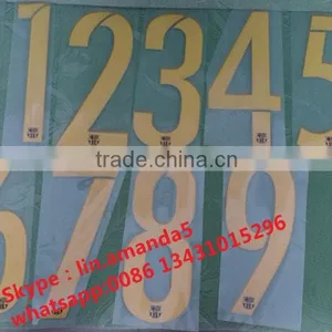 Player Name and Number Screen Printing Jersey Numbers and Letters Print thumbnail-1