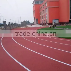 Environment Friendly IAAF Approved Prefabricated Rubber Running Track For 400 thumbnail-4