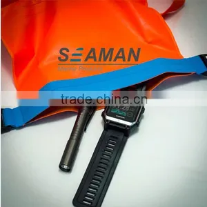 Light and Visible Swim Buoy Inflatable Drybag Float for Open Water Swimmers and Triathletes thumbnail-3