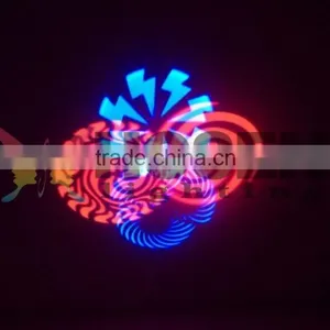 Hot Selling 8pcs 3W Led RGBW 4in1 Eight Eye Led Gobo Light thumbnail-5
