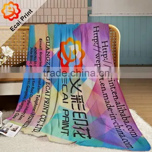 2016 Hot Sell Custom Printing Flannel Blanket With Pictures thumbnail-1