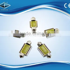 Heat Dissipation Hole Festoon With Silver Aluminum COB 31 36 39 41 Size LED Light thumbnail-2