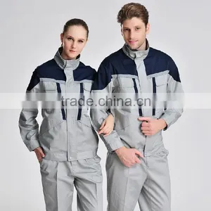 Autumn Long Sleeve Wearproof Reflective Stripe Cleaning Uniform thumbnail-2