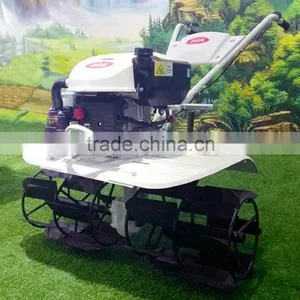 China Tennma Machinery Agrikola Tractor Rotary Plow Used in Rice Paddy Soil Mixer for Sale thumbnail-1