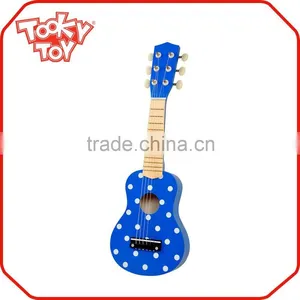New Design Colorful Children Wooden Toy Guitar thumbnail-2