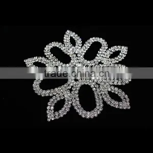 2015 Wholesale Wedding Dresses Garment Embellishments Bridal Rhinestone Appliques thumbnail-2