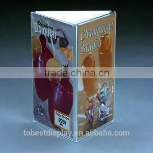 China Professional Factory Custom Restaurant Menu Display Stand thumbnail-6
