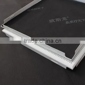Sound Absorbed Fireproof Perforated Aluminum Sheet Metal Ceiling Tiles / Board thumbnail-5