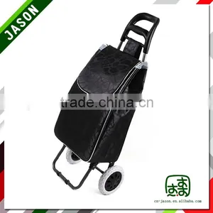 Pooyo Jacquard Fabric Shopping Bag With Trolley A2S-10 thumbnail-1