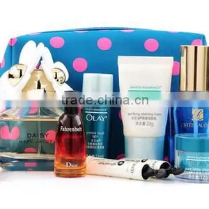 Yiwu Factory Made Nylon Cosmetic Pouch Bag With Handle thumbnail-4