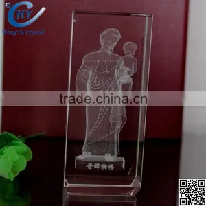 New Custom Cheap 3D Laser Crystal Engraving Model thumbnail-5