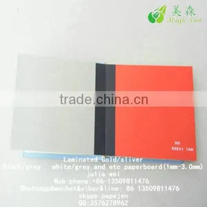 1.0-3.0MM Uncoated Colourful Laminated Paper Board thumbnail-1