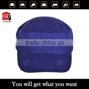 Dark Blue Men Military Officer Cap thumbnail-1