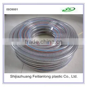 Promotion Price Food Grade Pvc Spiral Steel Wire Reinforced Hose/suction Hose Tube thumbnail-4