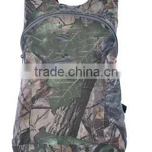 Durable Polyester Camouflage Waterproof Foldable Backpack thumbnail-1