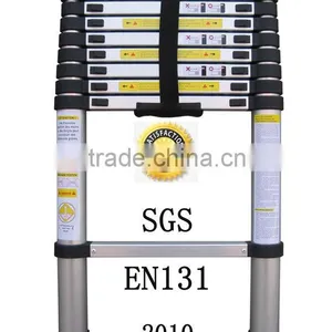 2.6m 9 Steps Aluminum Telescopic Ladder ZT-A09 thumbnail-1